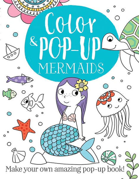 EDC Publishing - Color & Pop-Up, Mermaids