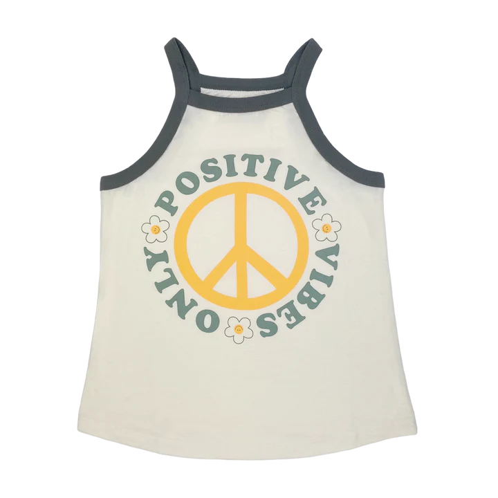 Tiny Whales - Positive Vibes Only Racer Tank
