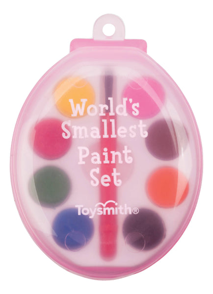Toysmith - Mini Watercolor Paint Set, 8 Colors With Brush, Party Favors