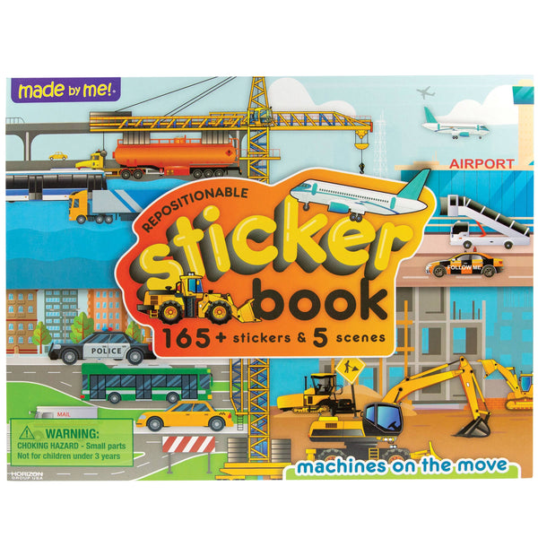 US Toy Company - Transportation Sticker Book