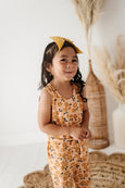 Babysprouts - Bamboo Romper Golden Floral