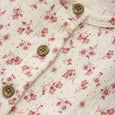 Creamie - Floral Buttercream Crepe Dress