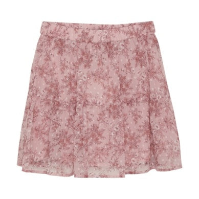 Creamie - Peachskin Floral Skirt