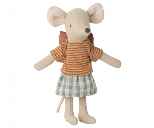Maileg - Tricycle Mouse, Big Sister - Old Rose