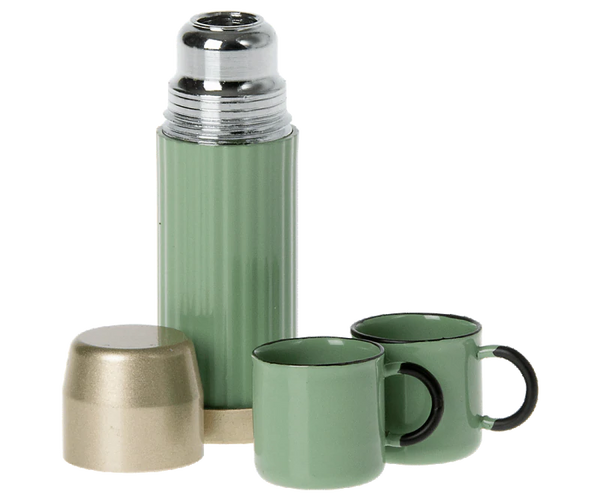 Maileg - Thermos and Cups - Mint - Two Little Birds Boutique