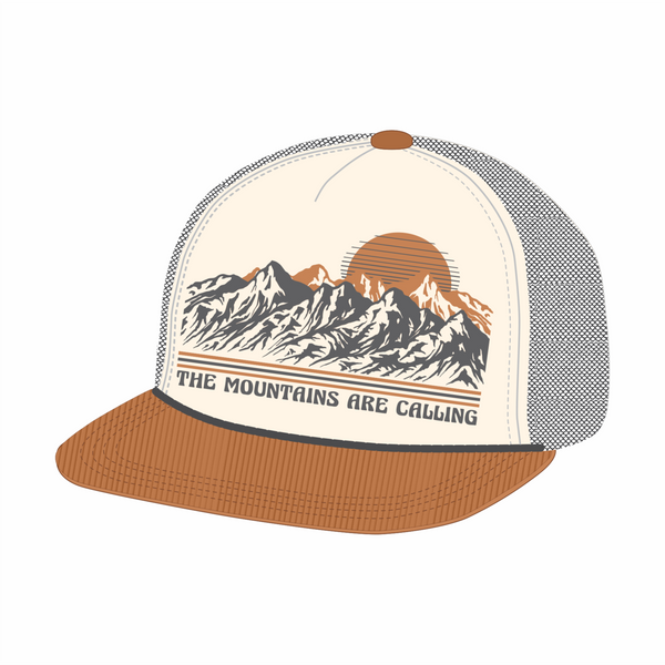 Tiny Whales - Mountains Calling Foam Trucker Hat