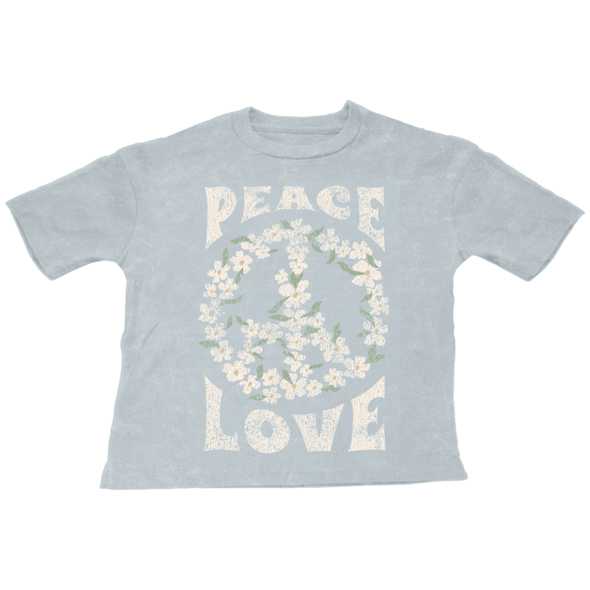 Tiny Whales - Peace and Love Super Tee