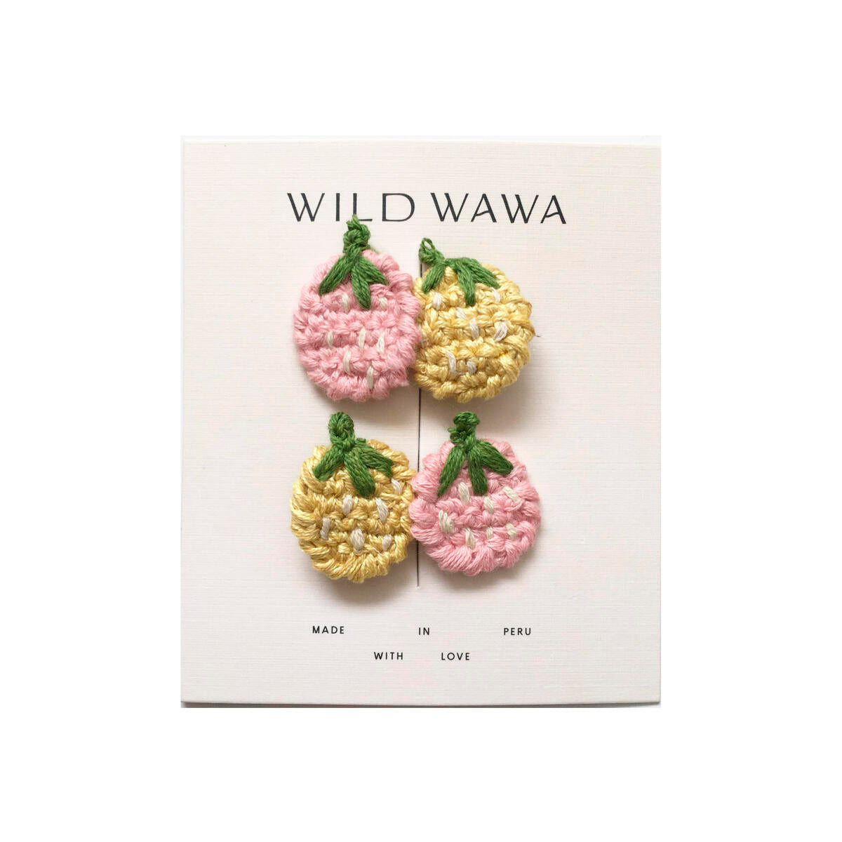 Wild Wawa - Peaches Clip Set - Peach