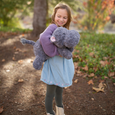 Chubbees Hippo 22" Weighted Plushie - Beverly Hills Teddy Bear Company