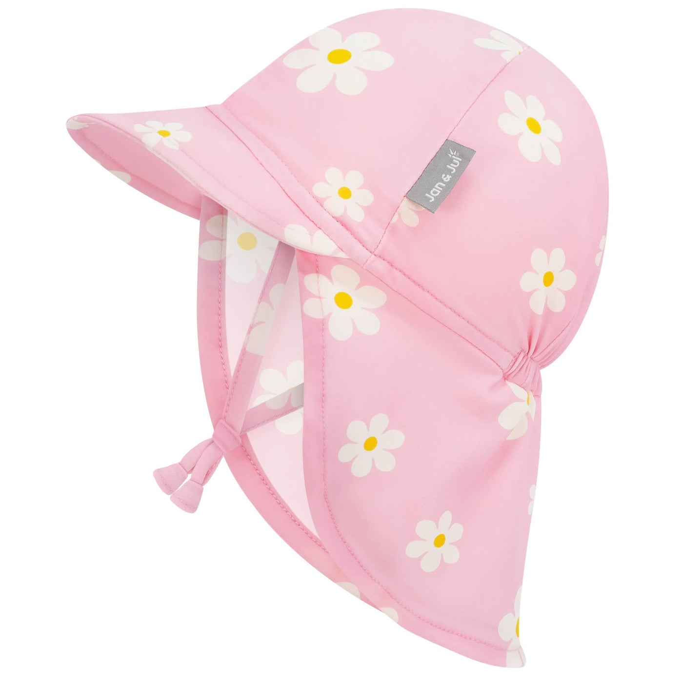 Jan & Jul - Pink Daisy | Sun Soft UV Baby Cap