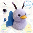 Beverly Hills - World's Softest Plush - 7" Flutter Plush Duckee Butterfly