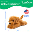 The Petting Zoo - Scoopz Dog Golden Retriever Small 8" (22cm) Pet Puppy Dog
