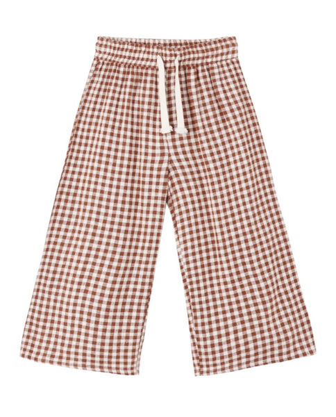 Rylee & Cru l Wide Leg Pant - Brick