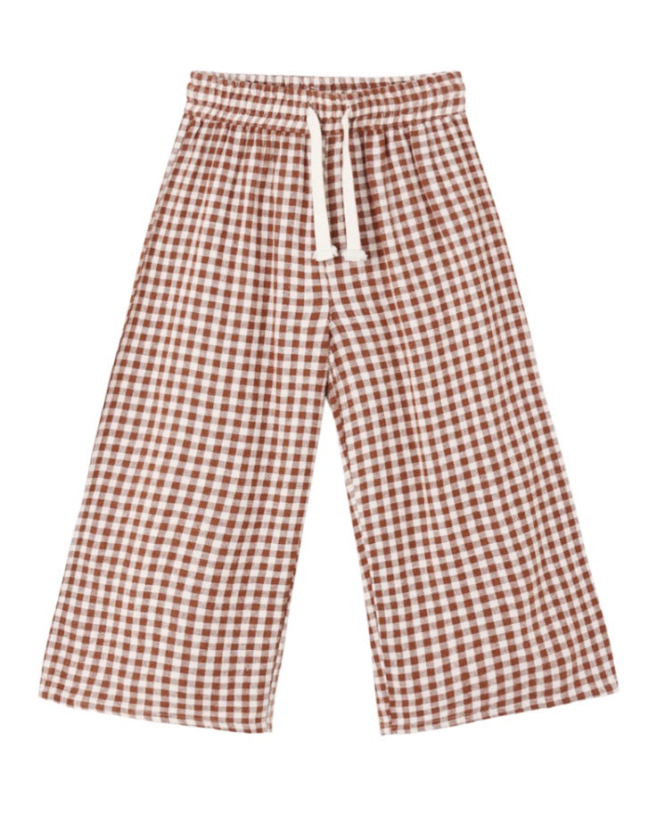 Rylee & Cru l Wide Leg Pant - Brick