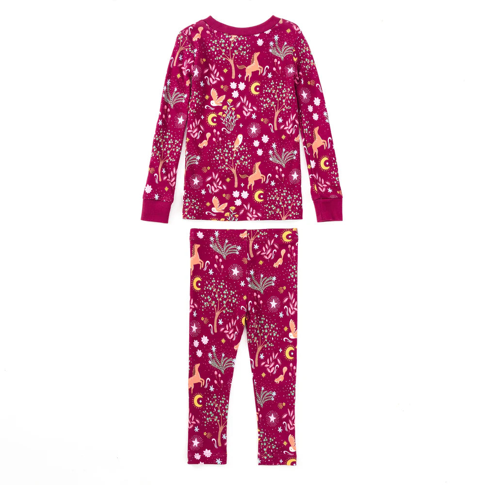 Apple Park - L/S Pajamas in Woodland Dreams