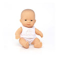 Miniland - Baby Doll Asian Girl 8 1/4” inch