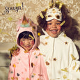 Speedy Monkey - Unicorn Costume Cape - sz 4-8 yrs