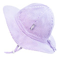 Jan & Jul - Purple Stripes | Cotton Floppy Hat