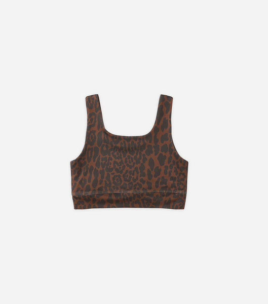 Rylee & Cru l Bra Top - Leopard Brown