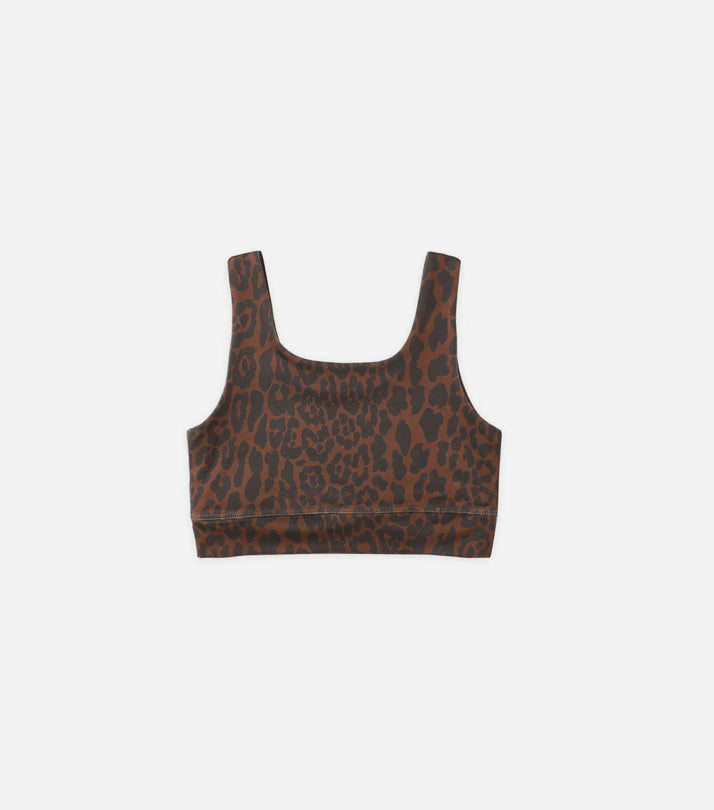 Rylee & Cru l Bra Top - Leopard Brown