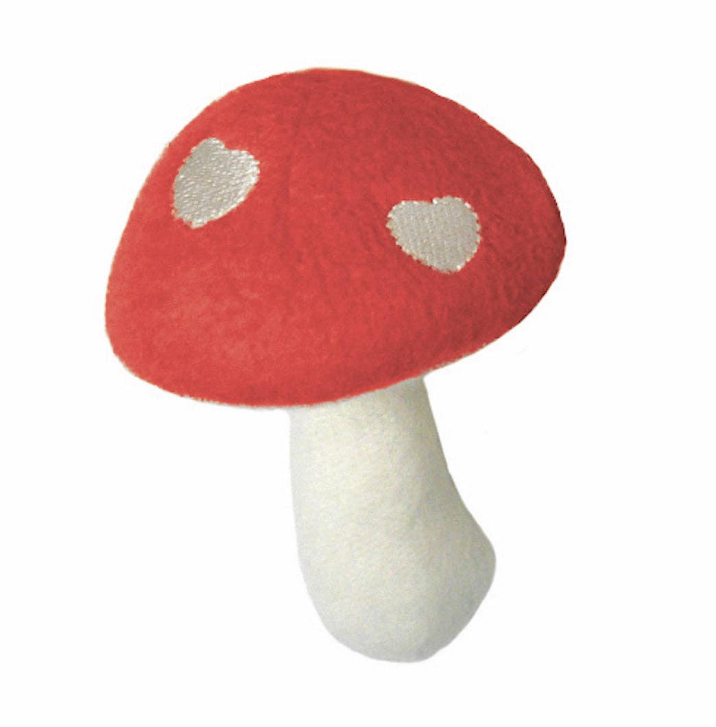 Apple Park - Mushroom Rattle - Red