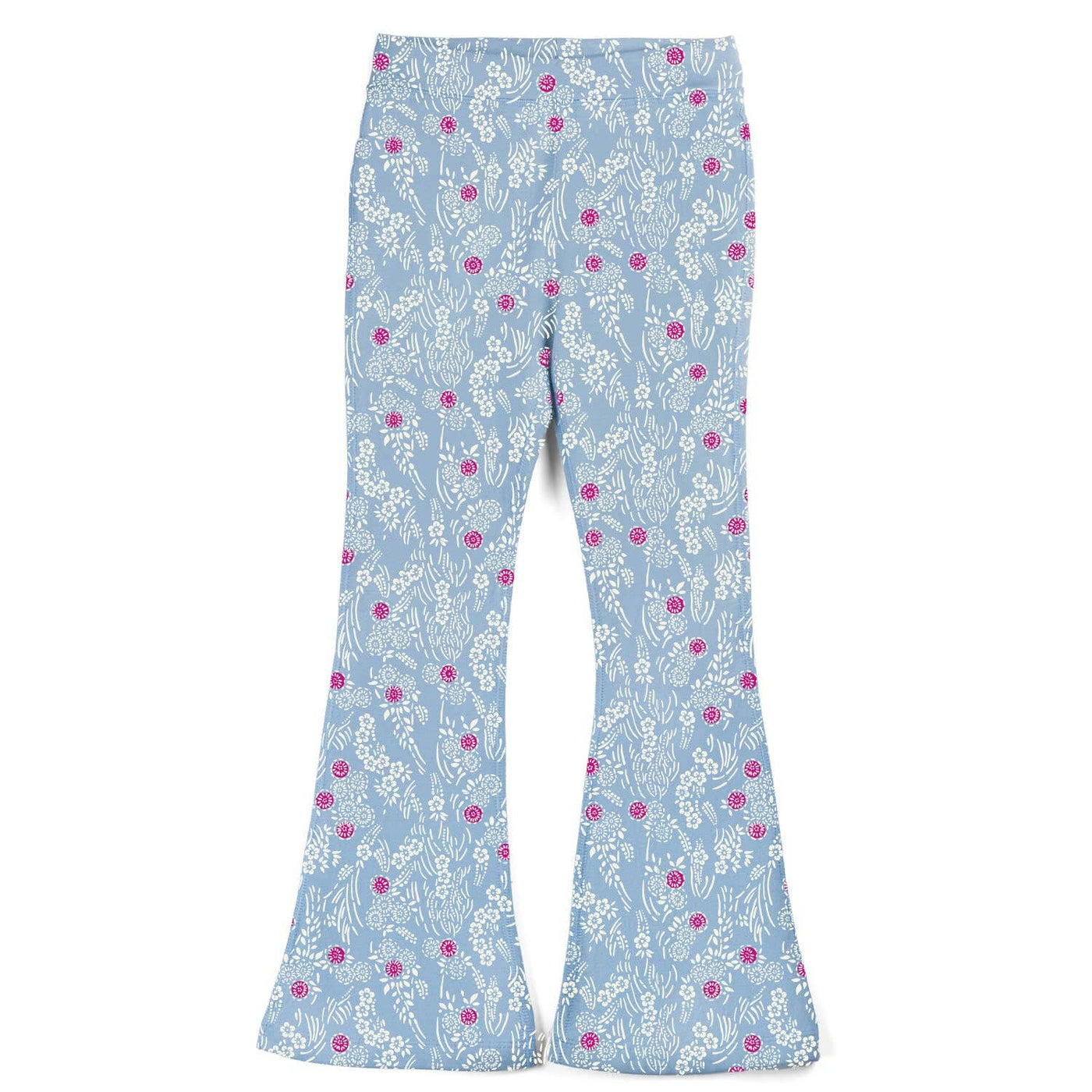 Mightly - Girls Flared Leggings Cherry Blossom