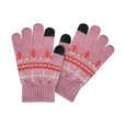 Grand Sierra - Girls Snowflake Touchscreen Stretch Glove - 35112