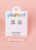 Pierced Co - Gray Cat Charms