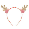 Rockahula Kids US - Stripy Pom Pom Reindeer Headband