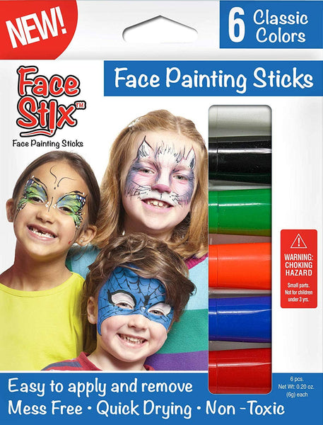 TPG Creations / The Pencil Grip - Face Paint Stix - 6 Pack TPG-633