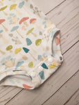 Small Blessings Design - Mushroom Onesie, Long Sleeve
