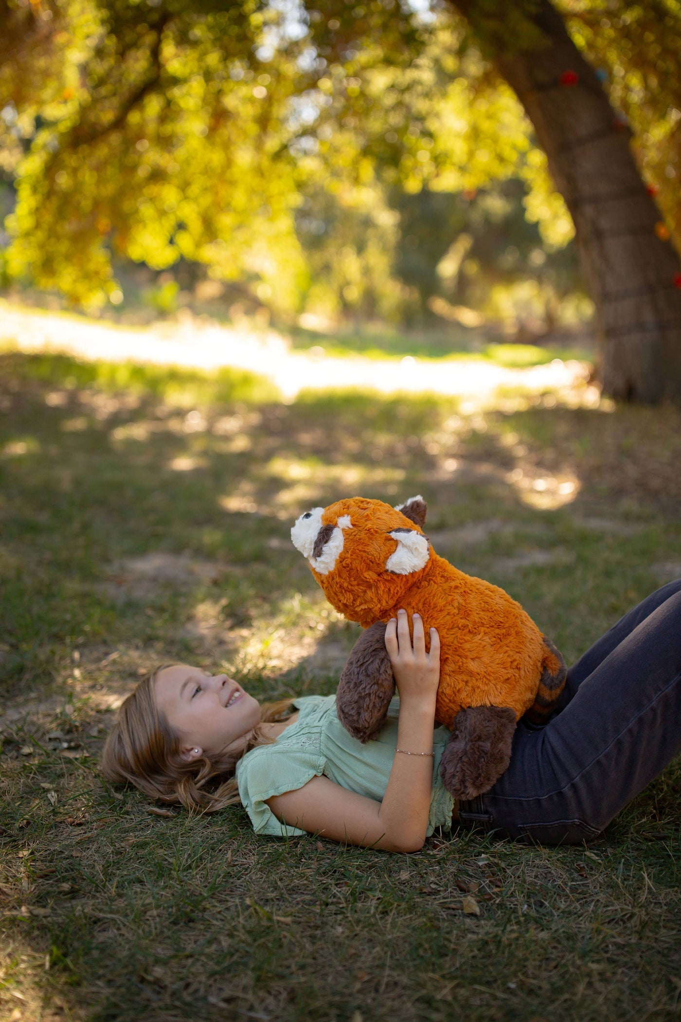 Red Panda 22" Weighted Plushie - Beverly Hills Teddy Bear Company