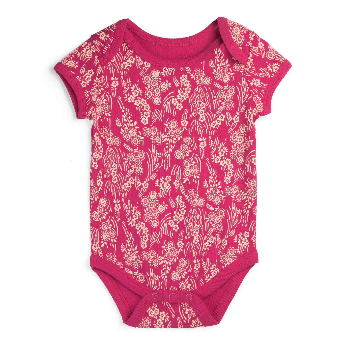 Mightly - 100% Organic Cotton Short Sleeve Baby Bodysuits