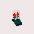 Little Green Radicals - Red Flowers Ankle Socks 3 Pack in box