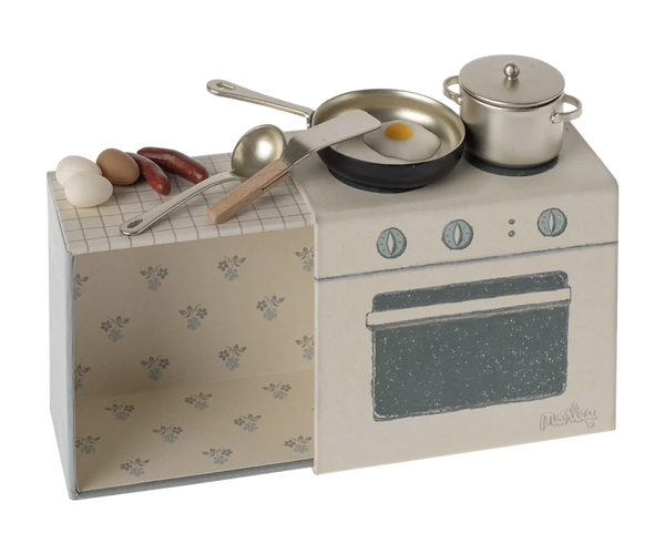 Maileg - Cooking Set, Mouse