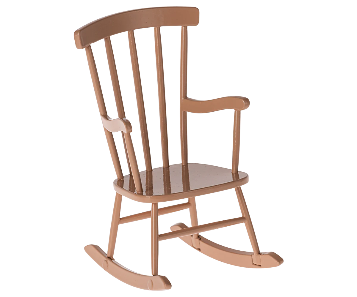 Maileg - Rocking Chair, Mouse - Dark Powder