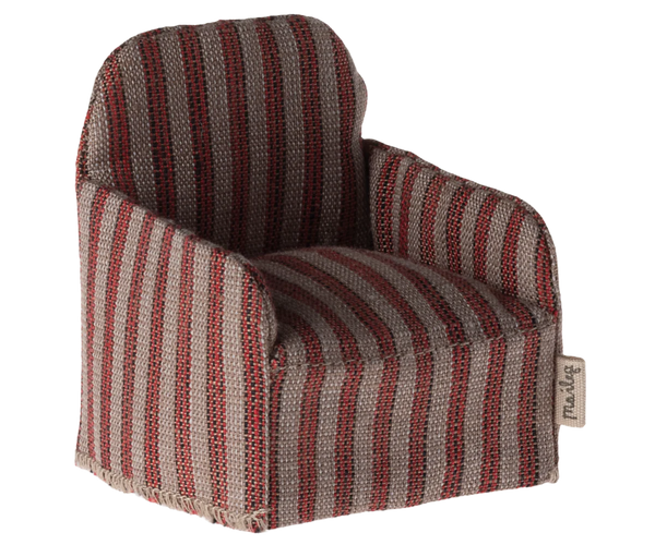 Maileg - Chair, Mouse - Stripe