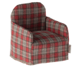 Maileg - Chair, Mouse - Red Checker