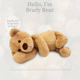 World's Softest Lushee 16 inch - Brady Tan Bear  - Beverly Hills Teddy Bear Company