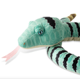 The Petting Zoo - Earth Keeperz Banded Rock Rattlesnake Snake 54" Recycled Plush