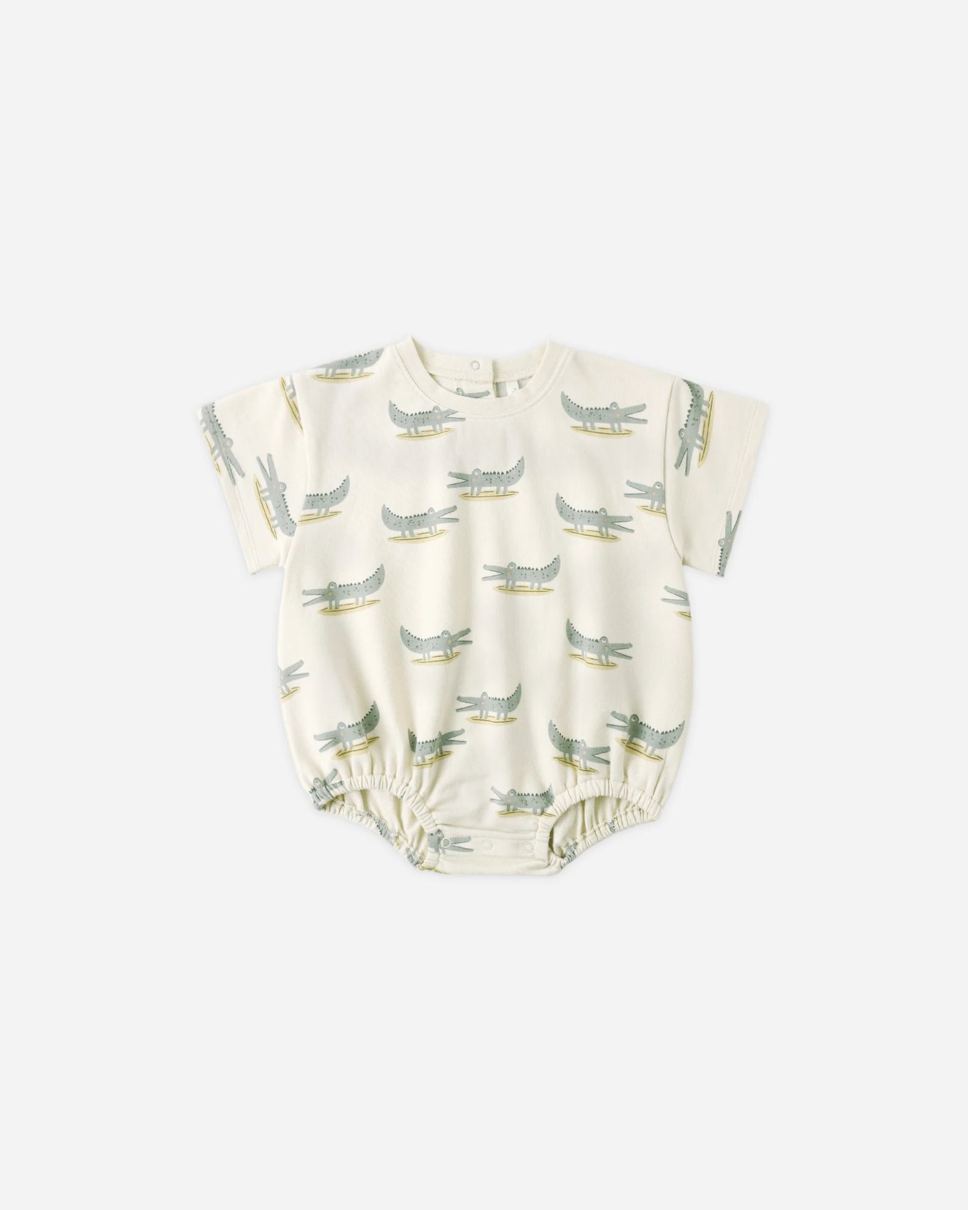 Rylee & Cru l Relaxed Bubble Romper Alligators