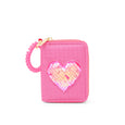 Tiny Treats - Sequin Heart Spiral Strap Wallet for Kids