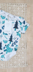 Small Blessings Design - Woodland bodysuit,infant clothing, bodysuit,infant romper