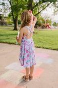 Ollie Jay - Sofia Dress in Serenity Floral | Girls Twirl Dress
