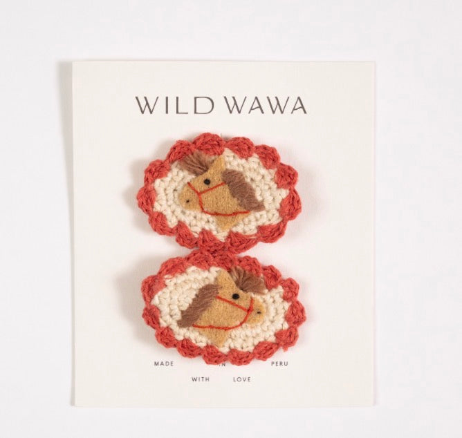 Wild Wawa - Crochet Clip - Prairie Pony