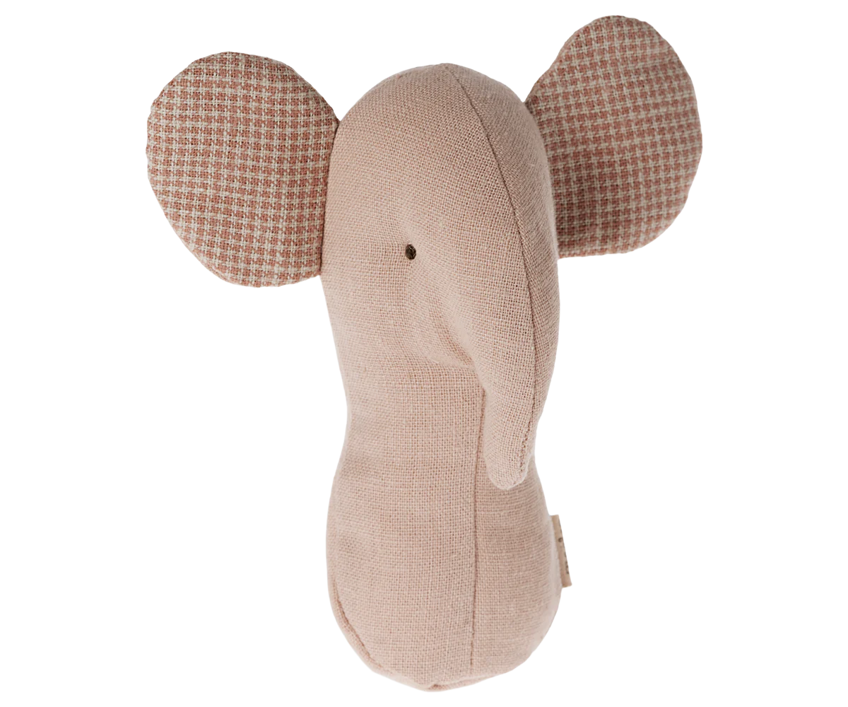 Maileg - Lullaby Friends - Elephant Rattle - Rose