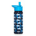Wildkin - Sharks 18 oz Steel Water Bottle