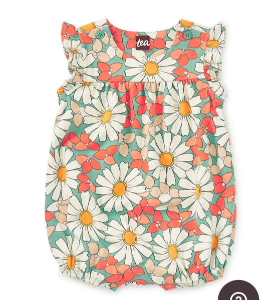 Tea Collection - Flutter Sleeve Romper in