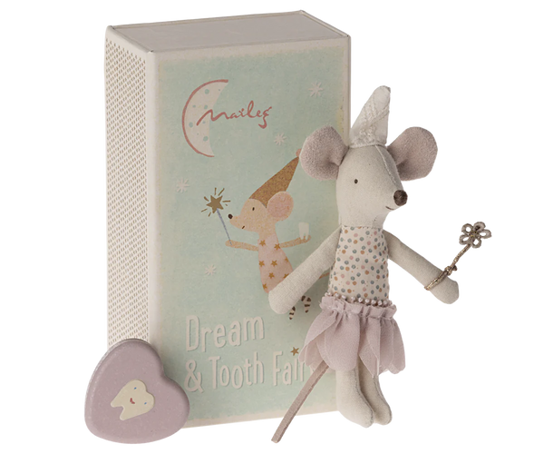 Maileg - Tooth fairy mouse, Little Sister in matchbox