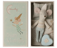 Maileg - Tooth fairy mouse, Little brother in matchbox